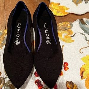Rothy’s Point Black Size 10